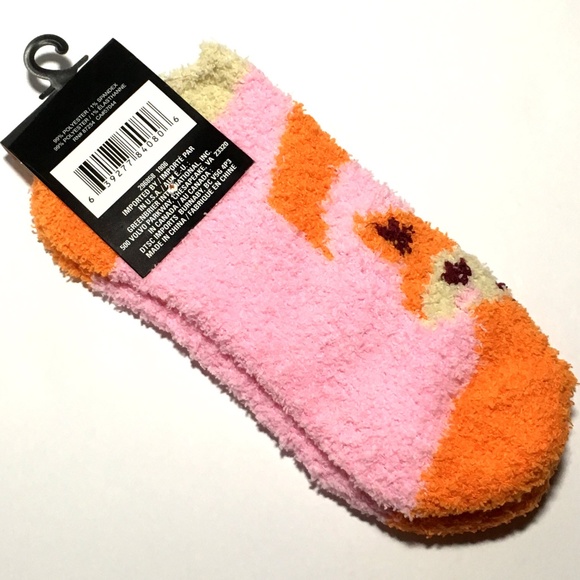 Accessories Fun Fuzzy Fox Footie Slipper Socks Poshmark